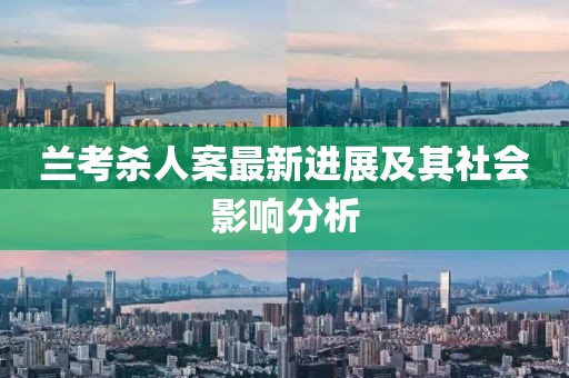 兰考杀人案最新进展及其社会影响分析