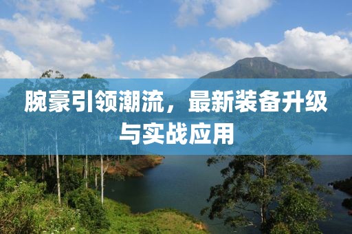 腕豪引领潮流，最新装备升级与实战应用