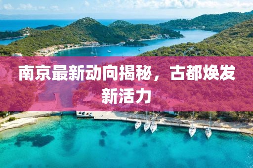 南京最新动向揭秘，古都焕发新活力