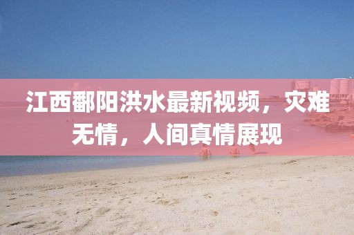 江西鄱阳洪水最新视频，灾难无情，人间真情展现