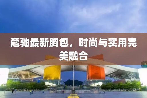 蔻驰最新胸包，时尚与实用完美融合