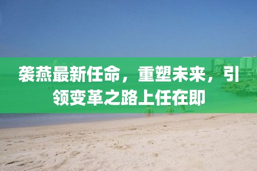 袭燕最新任命，重塑未来，引领变革之路上任在即