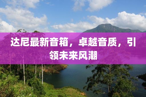 达尼最新音箱，卓越音质，引领未来风潮
