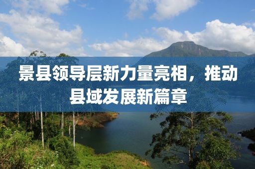 景县领导层新力量亮相，推动县域发展新篇章