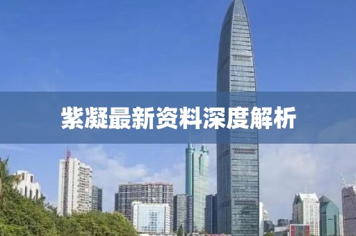 紫凝最新资料深度解析