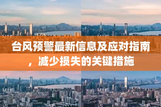台风预警最新信息及应对指南，减少损失的关键措施