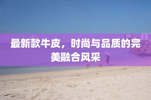 最新款牛皮，时尚与品质的完美融合风采