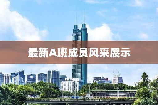 最新A班成员风采展示